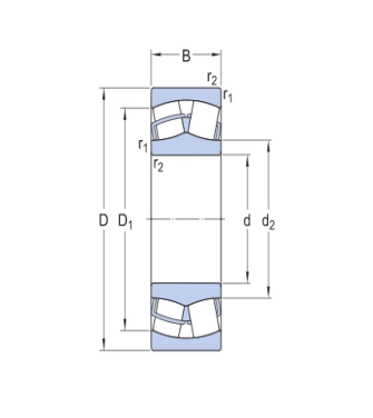 Self aligning roller bearing 21305CC Self aligning roller bearing 21305CC