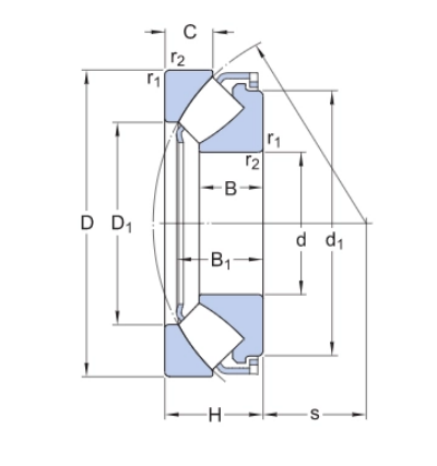 29412E thrust roller bearing 29412E thrust roller bearing
